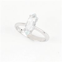Anillo Zorzan Gioielli Mujer in Oro blanco Acquamarina 1.23 Ct ANPZ2542 - ANPZ2542